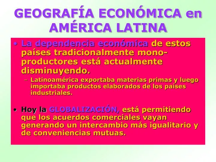 geograf a econ mica en am rica latina