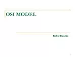 OSI MODEL - slide 1