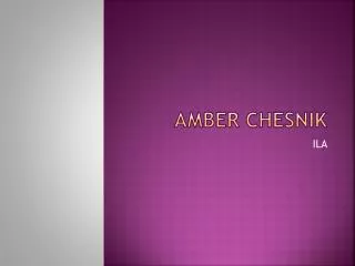 Amber Chesnik