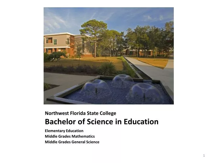 northwest florida state college bachelor of science in education