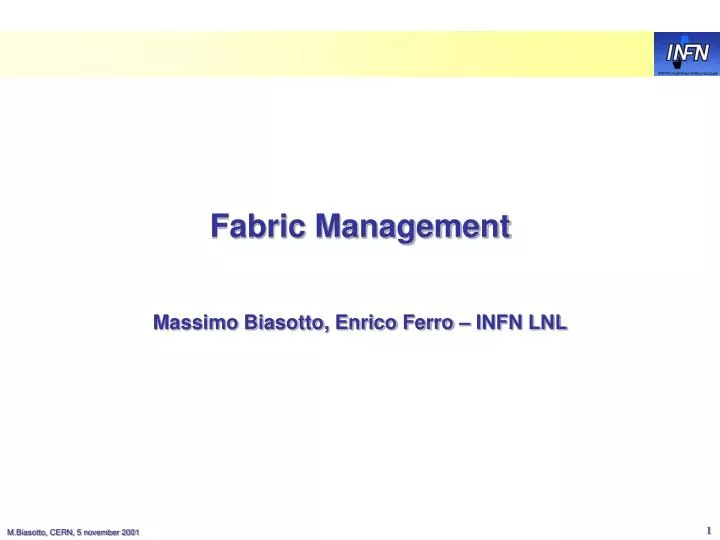 fabric management