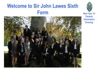 Welcome to Sir John Lawes Sixth Form