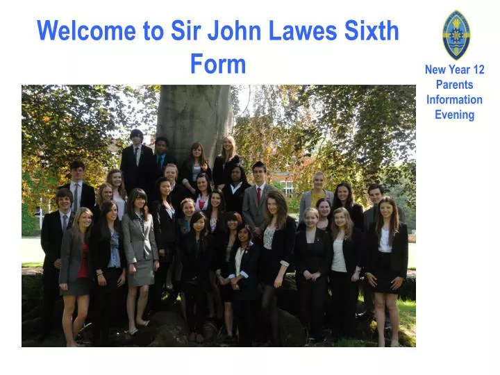welcome to sir john lawes sixth form