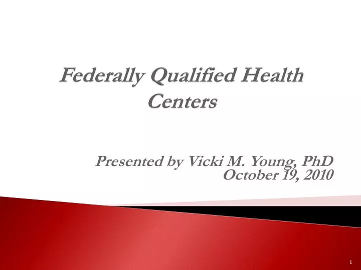 federally qualified health centers
