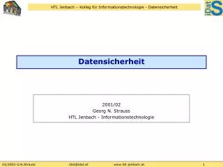 datensicherheit