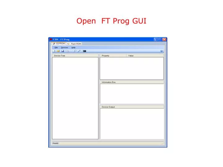 open ft prog gui