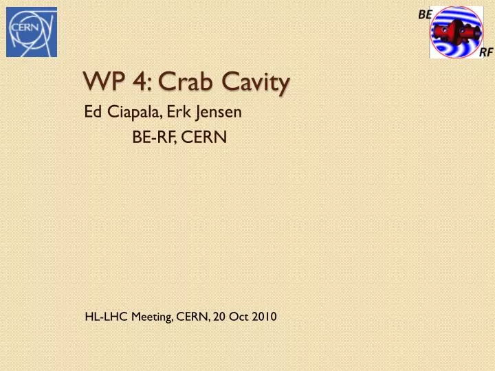 wp 4 crab cavity