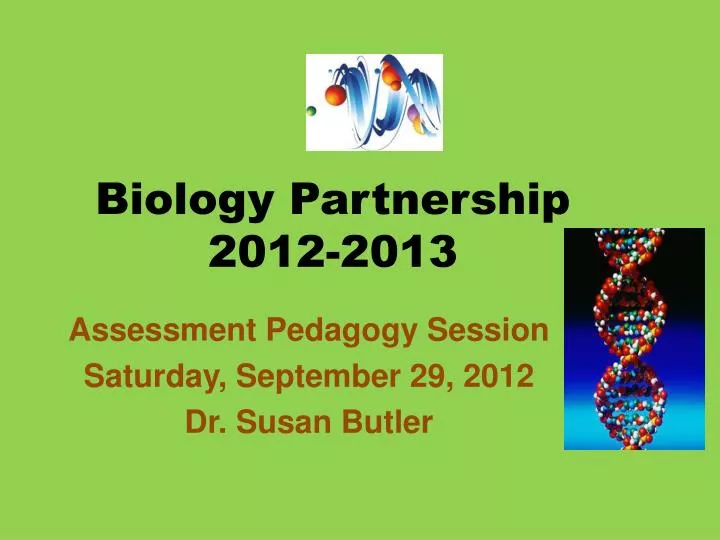 biology partnership 2012 2013