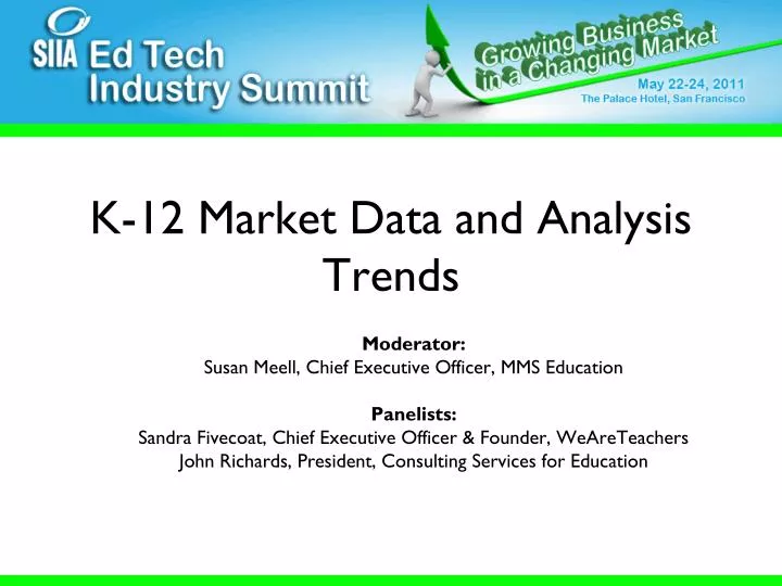 k 12 market data and analysis trends