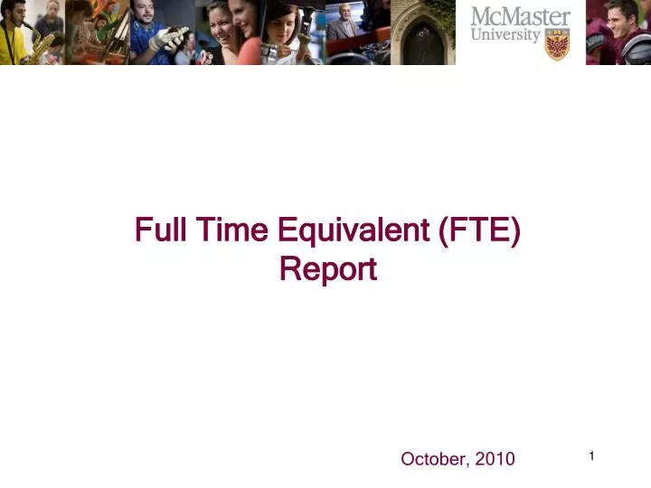 full time equivalent fte report october 2010