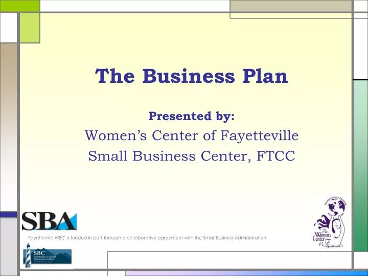 business plan assistance fayetteville nc