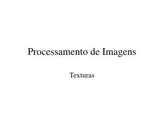 processamento de imagens