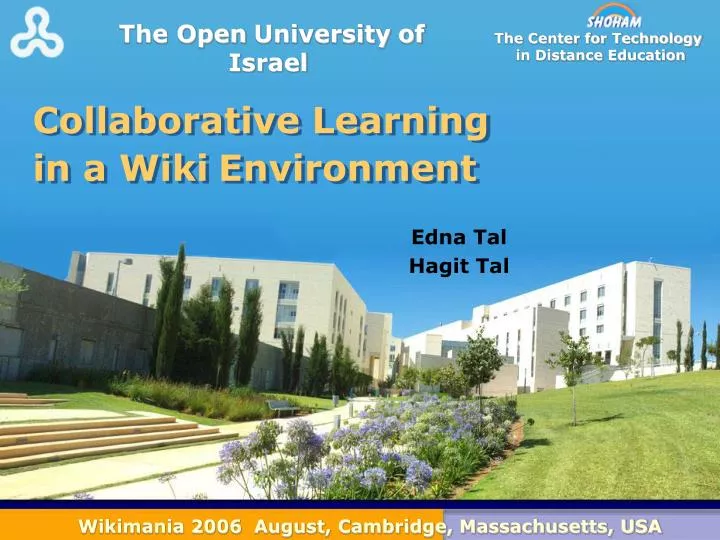 collaborative learning in a wiki environment