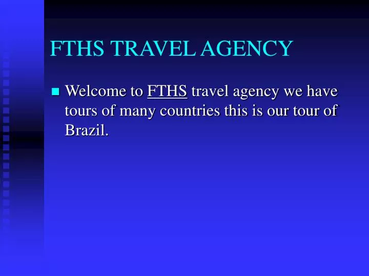 fths travel agency