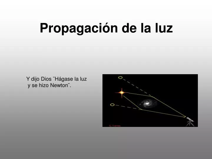 PPT - Propagación De La Luz PowerPoint Presentation, Free Download - ID ...