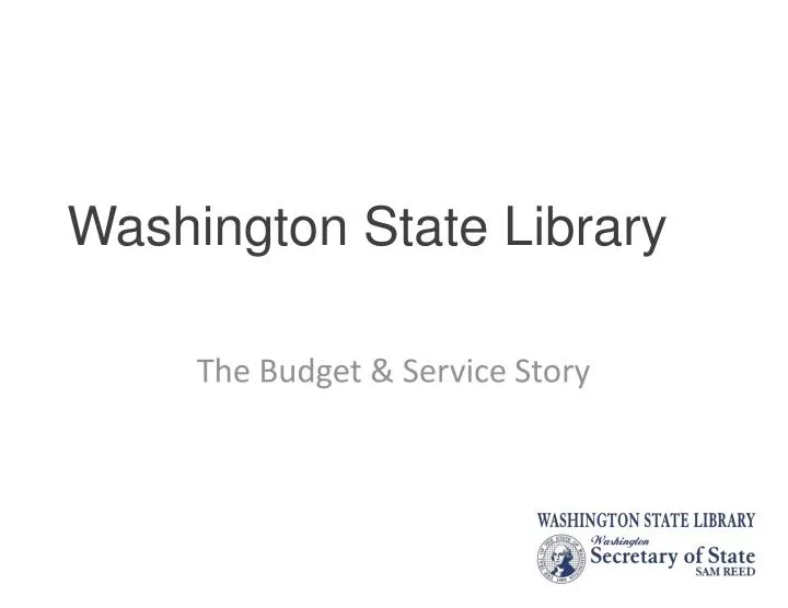 washington state library