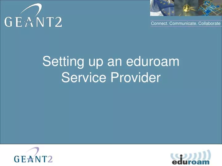 setting up an eduroam service provider