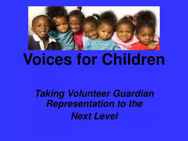 voices for children