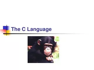 The C Language