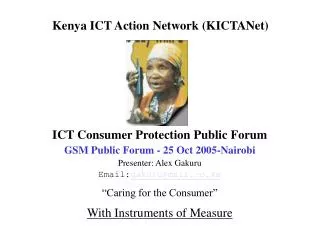 Kenya ICT Action Network (KICTANet)