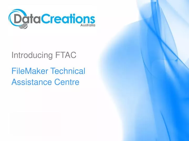 introducing ftac