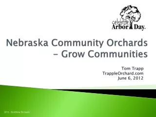 Nebraska Community Orchards - Grow Communities
