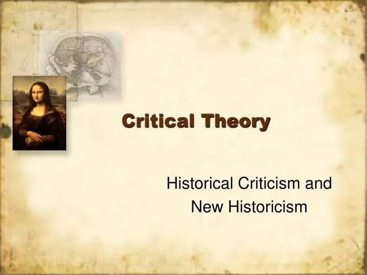 critical theory