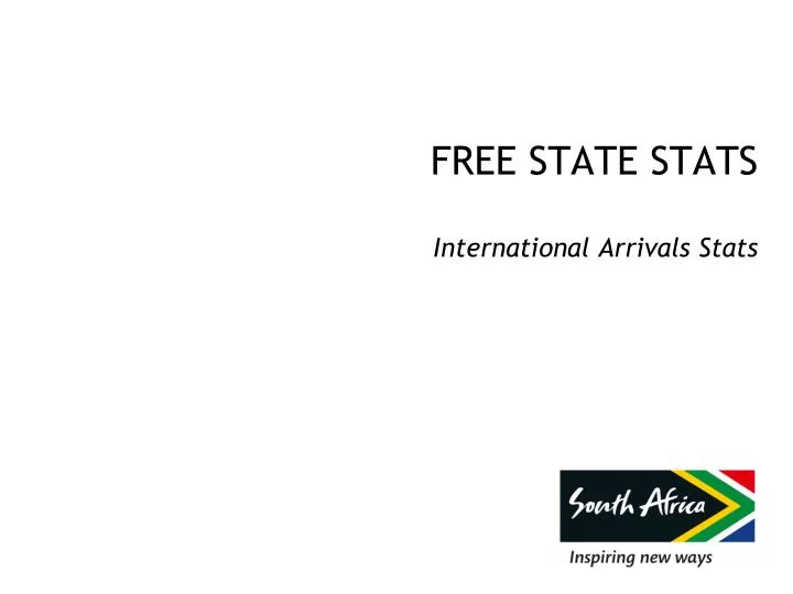free state stats international arrivals stats