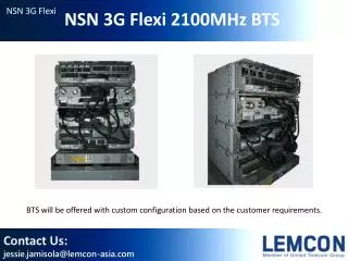 NSN 3G Flexi 2100MHz BTS