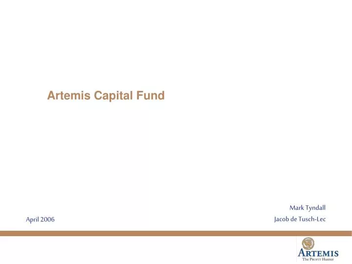 artemis capital fund