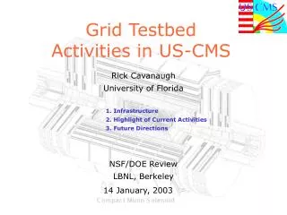 Grid Testbed Activities in US-CMS