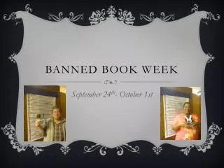 Banned book week