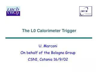 The L0 Calorimeter Trigger