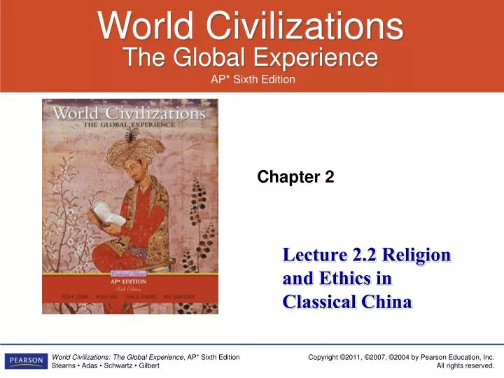 lecture 2 2 religion and ethics in classical china