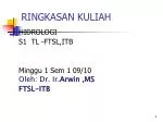 RINGKASAN KULIAH - slide 1