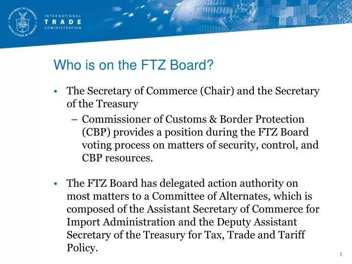 who is on the ftz board