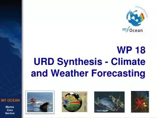 WP 18 URD Synthesis - Climate and Weather Forecasting