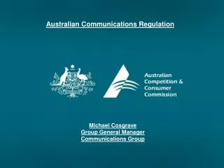 Australian Communications Regulation