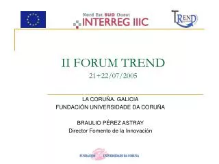 ii forum trend 21 22 07 2005