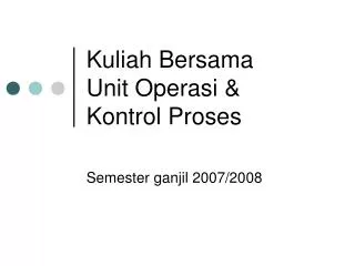 semester ganjil 2007 2008