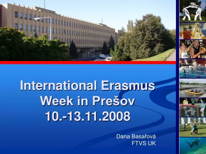 international erasmus week in pre ov 10 13 11 2008