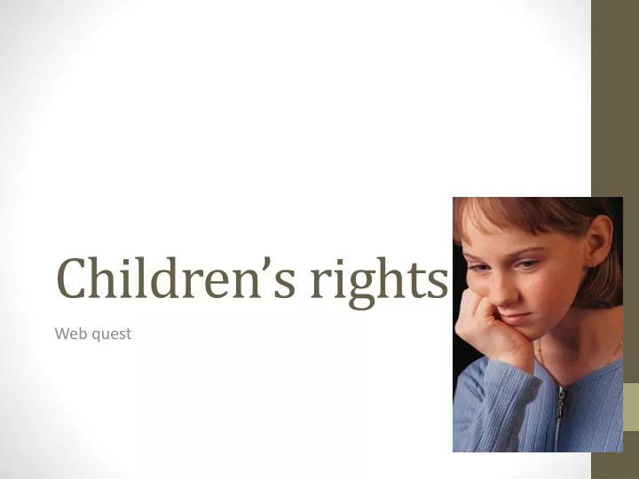 children s rights
