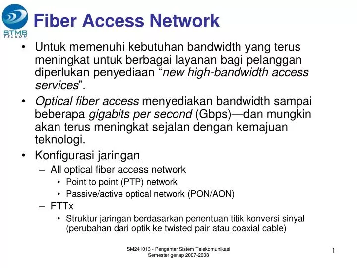 fiber access network