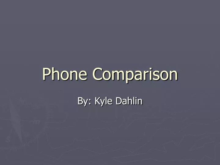 phone comparison