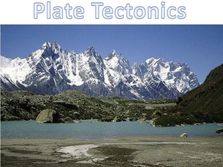plate tectonics tectonics
