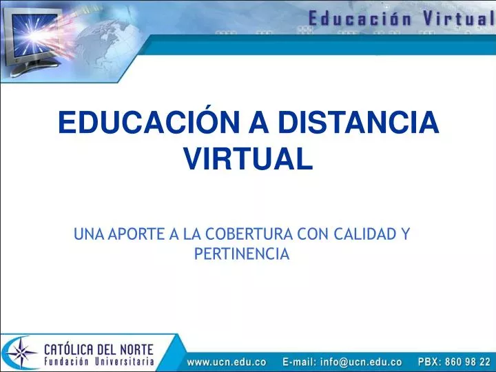 educaci n a distancia virtual