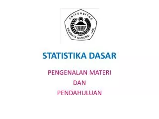 statistika dasar