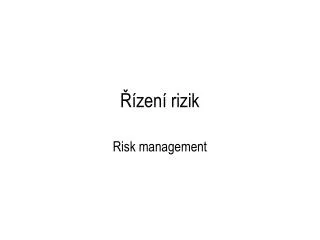 zen rizik