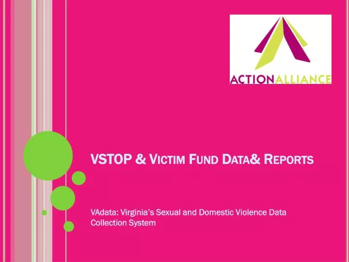 vstop victim fund data reports
