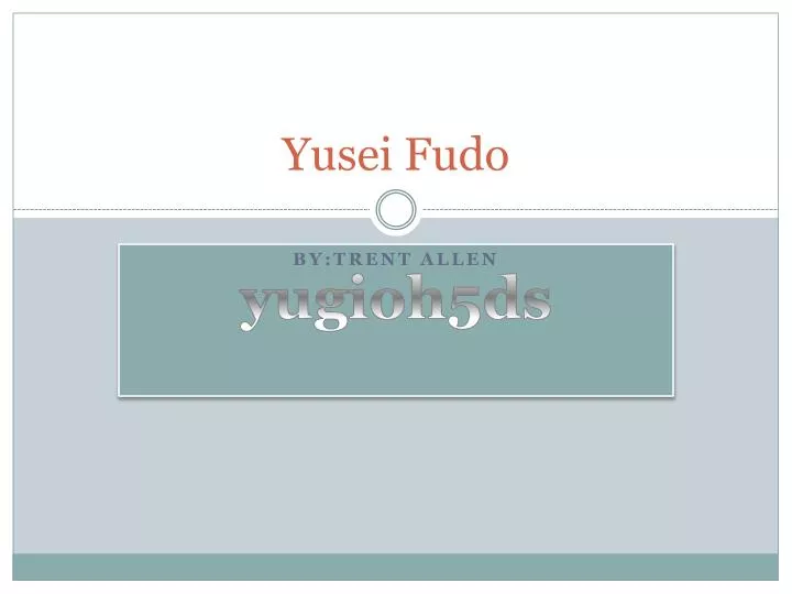 yusei fudo